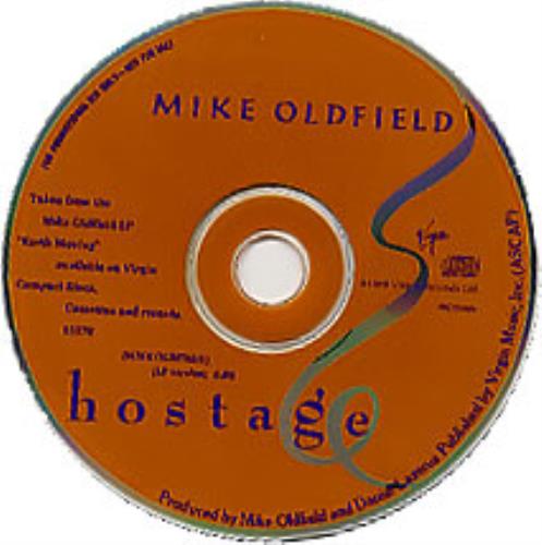 Mike Oldfield Hostage CD single (CD5 / 5") US OLDC5HO45434