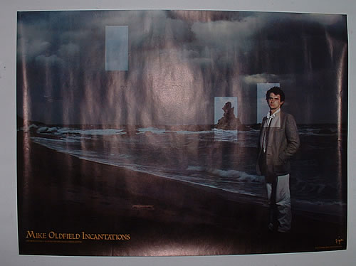 Mike Oldfield Incantations poster UK OLDPOIN319527