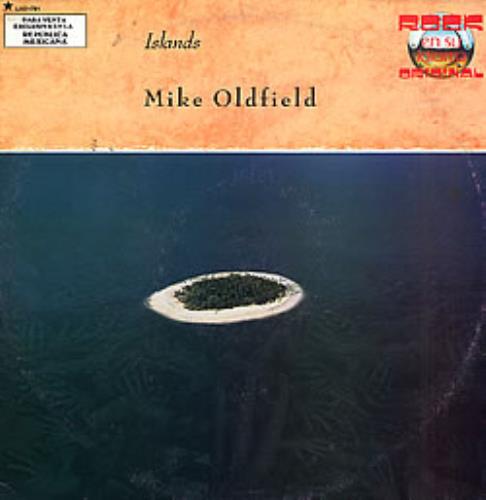 Mike Oldfield Islands vinyl LP album (LP record) Mexican OLDLPIS254226