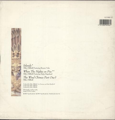 Mike Oldfield Islands 12" vinyl single (12 inch record / Maxi-single) UK OLD12IS49119