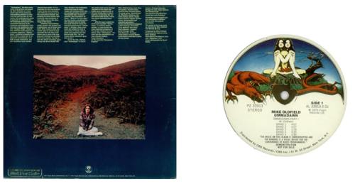 Mike Oldfield Ommadawn vinyl LP album (LP record) US OLDLPOM452490
