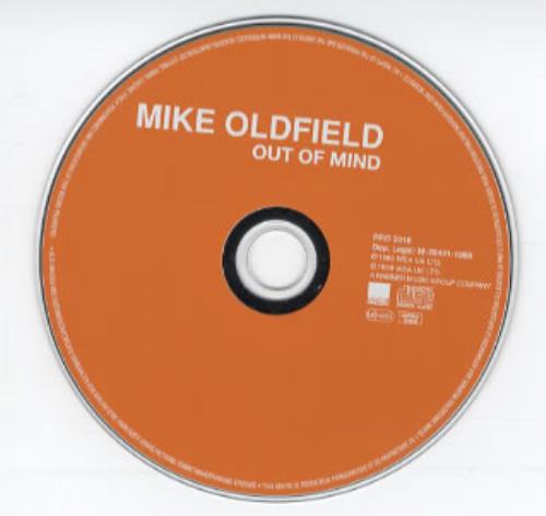 Mike Oldfield Out Of Mind CD single (CD5 / 5") Spanish OLDC5OU145971