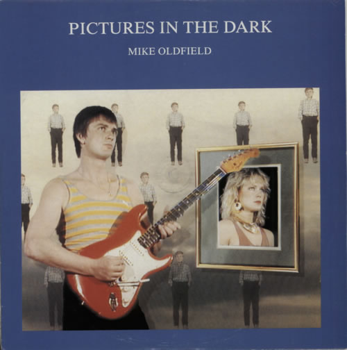 Mike Oldfield Pictures In The Dark 12" vinyl single (12 inch record / Maxi-single) Italian OLD12PI615137