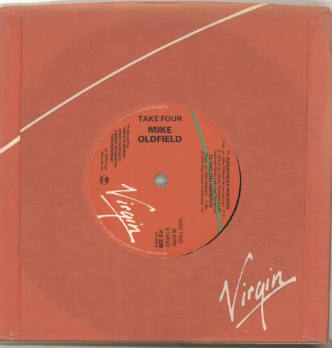Mike Oldfield Take 4 7" vinyl single (7 inch record / 45) UK OLD07TA694430