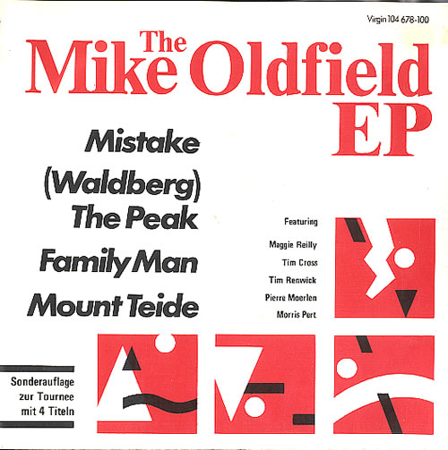 Mike Oldfield The Mike Oldfield EP 7" vinyl single (7 inch record / 45) German OLD07TH07368