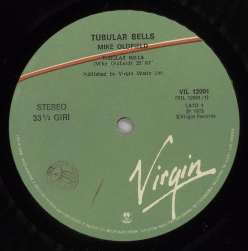 Mike Oldfield Tubular Bells - EX vinyl LP album (LP record) Italian OLDLPTU102040