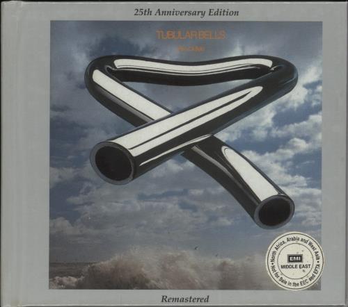 Mike Oldfield Tubular Bells - Middle East Stickered CD album (CDLP) UK OLDCDTU872973