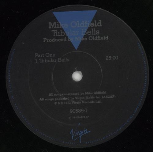 Mike Oldfield Tubular Bells - shrink vinyl LP album (LP record) US OLDLPTU865873