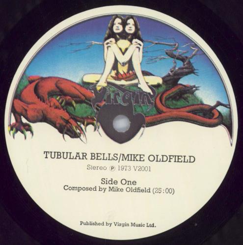 Mike Oldfield Tubular Bells - Transitional vinyl LP album (LP record) UK OLDLPTU820669