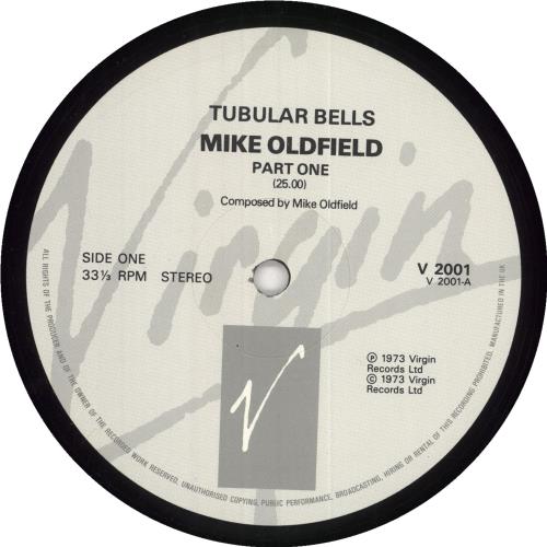 Mike Oldfield Tubular Bells vinyl LP album (LP record) UK OLDLPTU592752