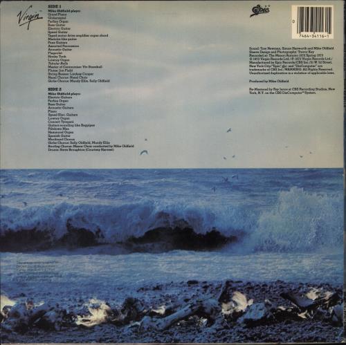 Mike Oldfield Tubular Bells vinyl LP album (LP record) US OLDLPTU877420