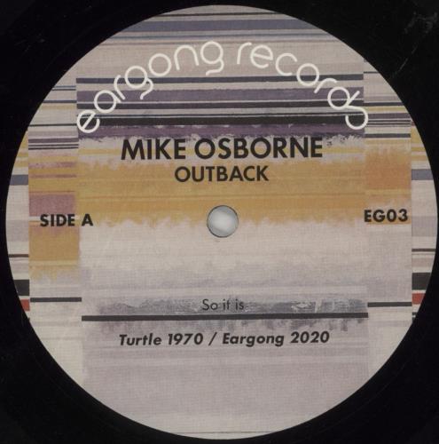 Mike Osborne Outback - 180gm vinyl LP album (LP record) Italian NMQLPOU853595