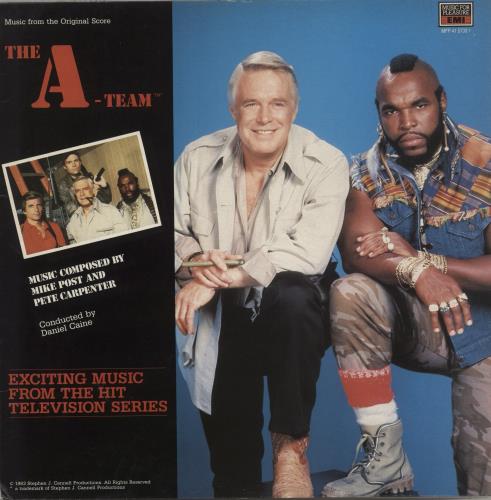 Mike Post The A-Team vinyl LP album (LP record) UK IKELPTH880373