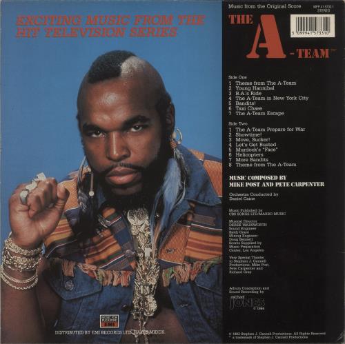 Mike Post The A-Team vinyl LP album (LP record) UK IKELPTH880373