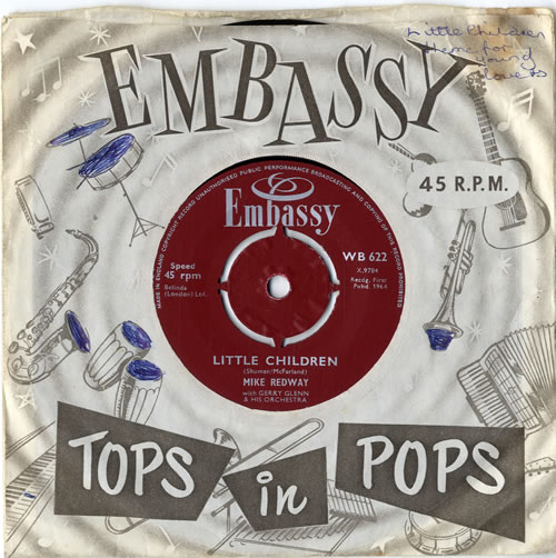 Mike Redway Little Children 7" vinyl single (7 inch record / 45) UK MWY07LI614854