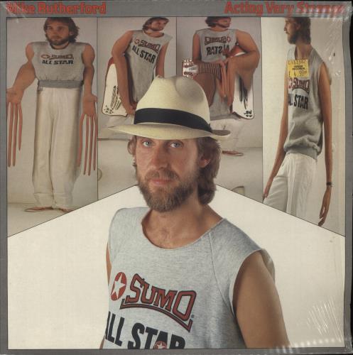 Mike Rutherford Acting Very Strange - Shrink vinyl LP album (LP record) UK MJ2LPAC864302