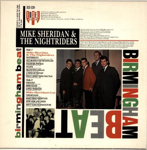 Mike Sheridan Birmingham Beat vinyl LP album (LP record) UK NQMLPBI692819