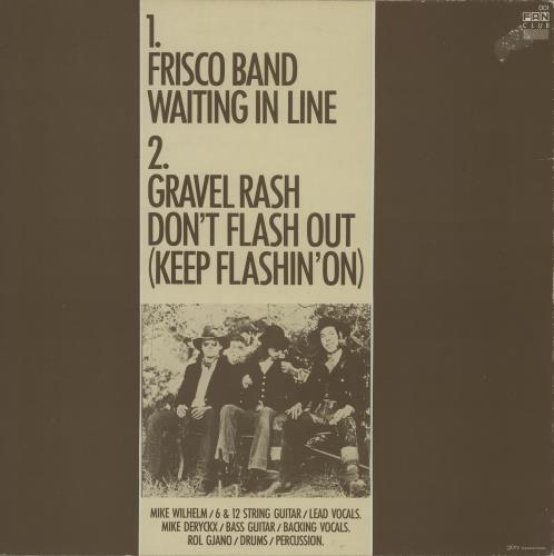 Mike Wilhelm Gravel Rash 12" vinyl single (12 inch record / Maxi-single) French WLH12GR761381