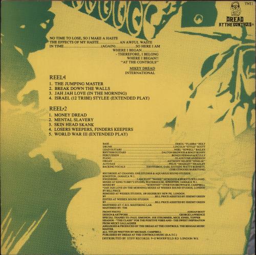 Mikey Dread World War III - VG vinyl LP album (LP record) UK MWULPWO886563