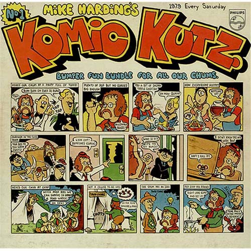 Mike Harding Komic Kutz UK 2LP vinyl record set (Double LP Album) (406414)