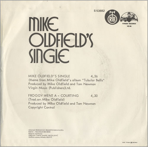 Mike oldfield singles