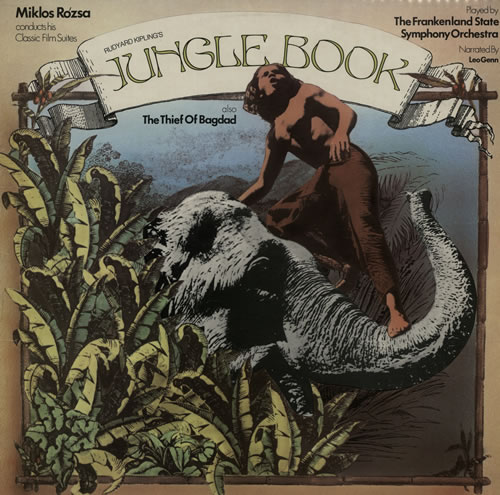 Miklos Rozsa Jungle Book Suite vinyl LP album (LP record) UK RZ1LPJU636480