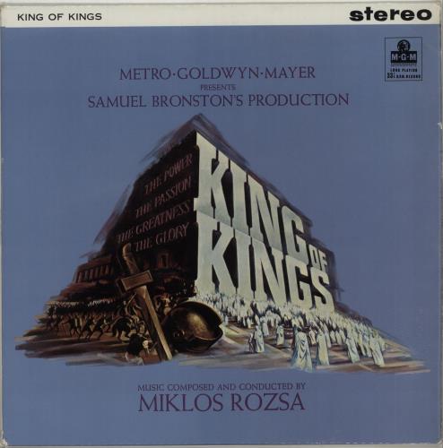 Miklos Rozsa King Of Kings vinyl LP album (LP record) UK RZ1LPKI676394
