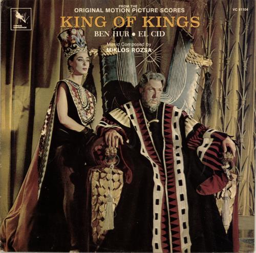 Miklos Rozsa King Of Kings vinyl LP album (LP record) US RZ1LPKI693486