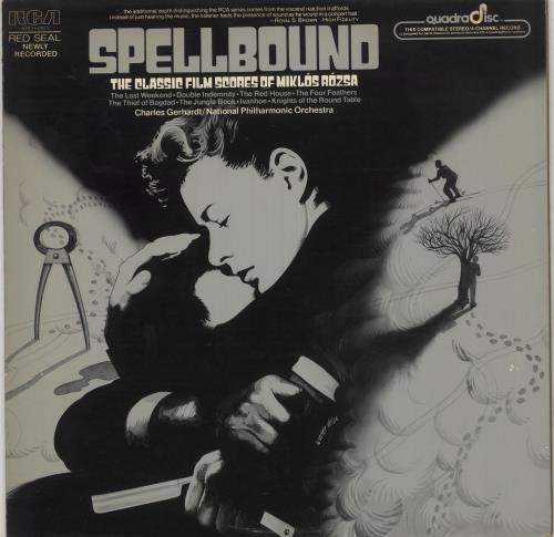 Miklos Rozsa Spellbound - Quad vinyl LP album (LP record) US RZ1LPSP584186