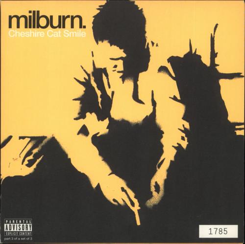 Milburn Cheshire Cat Smile 7" vinyl single (7 inch record / 45) UK MF407CH402753
