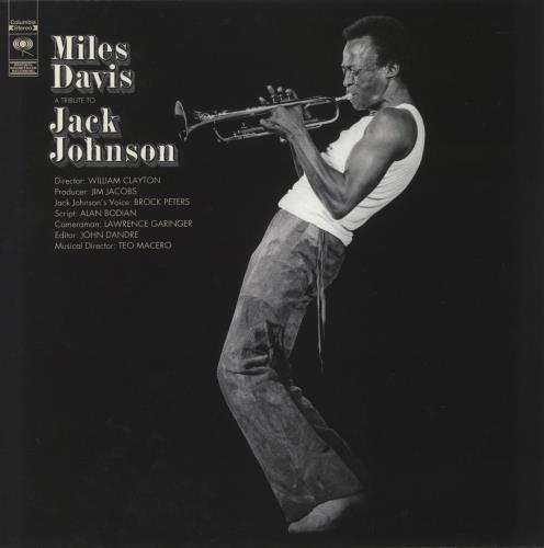 Miles Davis A Tribute To Jack Johnson vinyl LP album (LP record) UK MDALPAT874037
