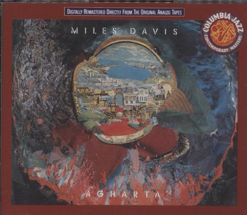 Miles Davis Agharta 2 CD album set (Double CD) UK MDA2CAG839473