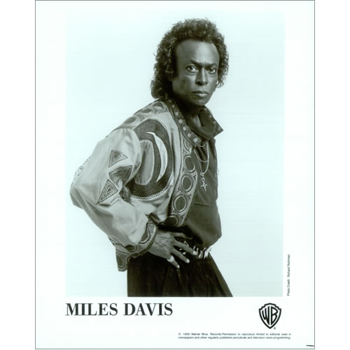 Miles Davis Amandla media press pack US MDAPPAM522801