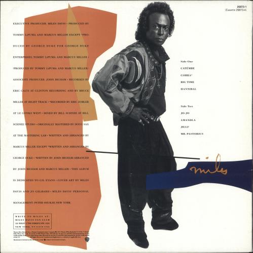 Miles Davis Amandla vinyl LP album (LP record) US MDALPAM722113