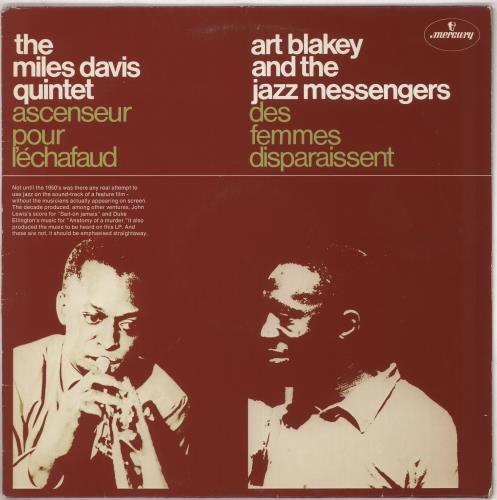 Miles Davis Ascenseur Pour L'Echafaud / Des Femmes Disparaissent vinyl LP album (LP record) Dutch MDALPAS693686
