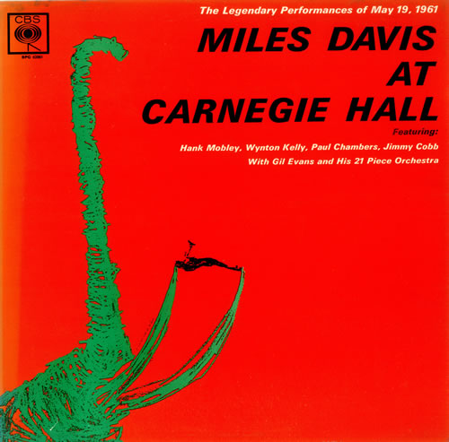 Miles Davis At Carnegie Hall vinyl LP album (LP record) UK MDALPAT449901