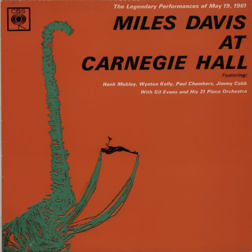 Miles Davis At Carnegie Hall vinyl LP album (LP record) UK MDALPAT589644