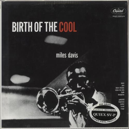 Miles Davis Birth Of The Cool vinyl LP album (LP record) US MDALPBI875548