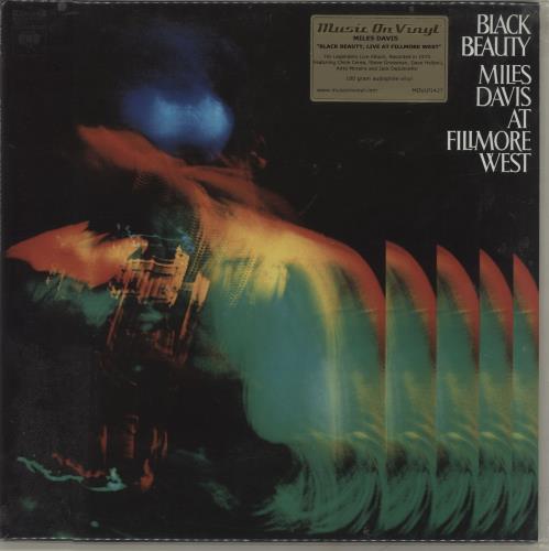 Miles Davis Black Beauty: Miles Davis At Fillmore West - 180gm 2-LP vinyl record set (Double LP Album) UK MDA2LBL678998