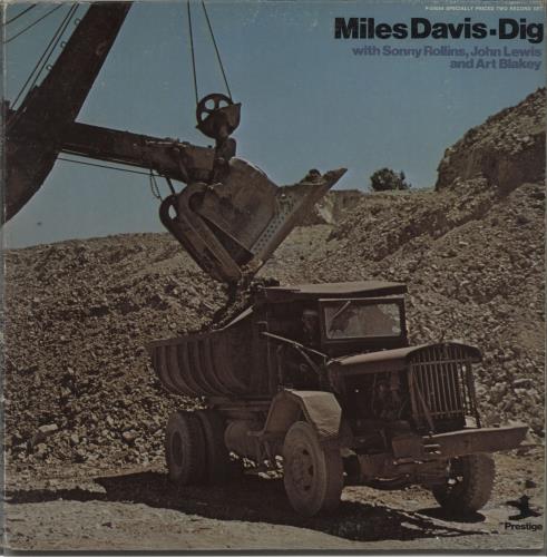 Miles Davis Dig 2-LP vinyl record set (Double LP Album) US MDA2LDI673195
