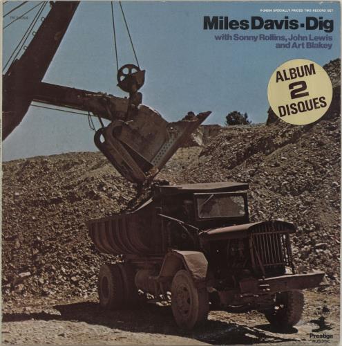 Miles Davis Dig 2-LP vinyl record set (Double LP Album) French MDA2LDI693734