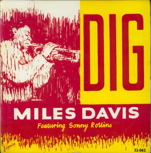 Miles Davis Dig vinyl LP album (LP record) UK MDALPDI799503