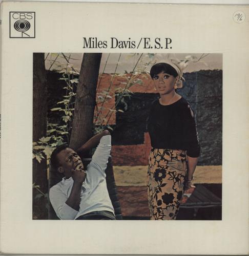 Miles Davis E.S.P. - Smooth Orange Label vinyl LP album (LP record) UK MDALPES688151