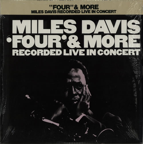 Miles Davis Four & More vinyl LP album (LP record) Japanese MDALPFO581369