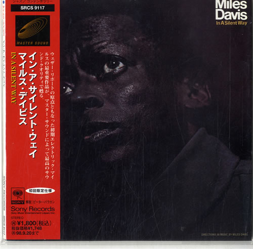 Miles Davis In A Silent Way CD album (CDLP) Japanese MDACDIN606050