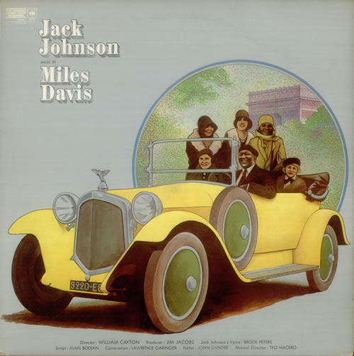 Miles Davis Jack Johnson vinyl LP album (LP record) UK MDALPJA544019