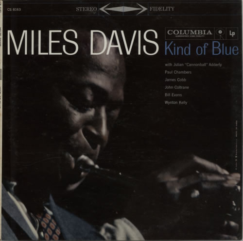 Miles Davis Kind Of Blue - 1st - DG - WOL vinyl LP album (LP record) US MDALPKI616347