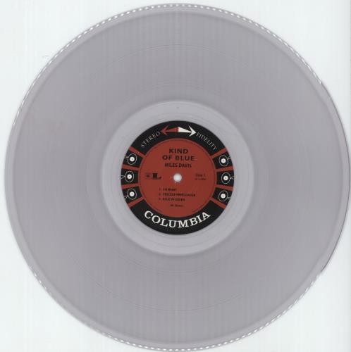 Miles Davis Kind Of Blue - Clear Vinyl vinyl LP album (LP record) UK MDALPKI876024