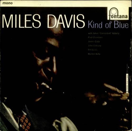 Miles Davis Kind Of Blue - Mono vinyl LP album (LP record) UK MDALPKI540914
