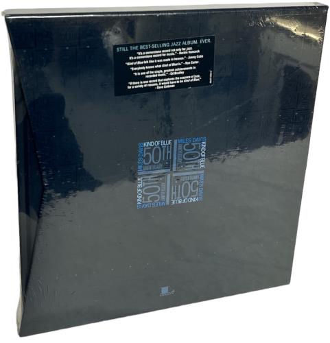 Miles Davis Kind Of Blue: 50th Anniversary - Sealed Vinyl Box Set UK MDAVXKI450315